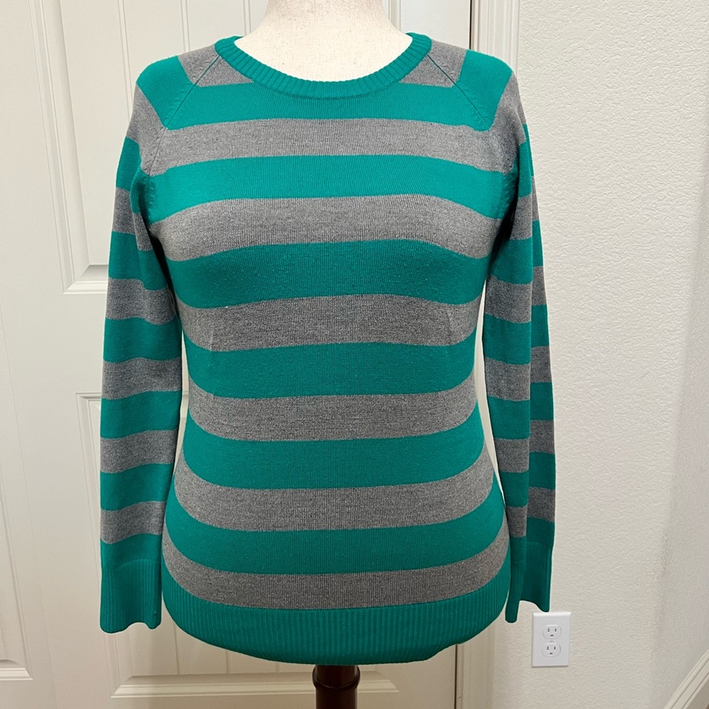 French Connection Striped Sweater - XL